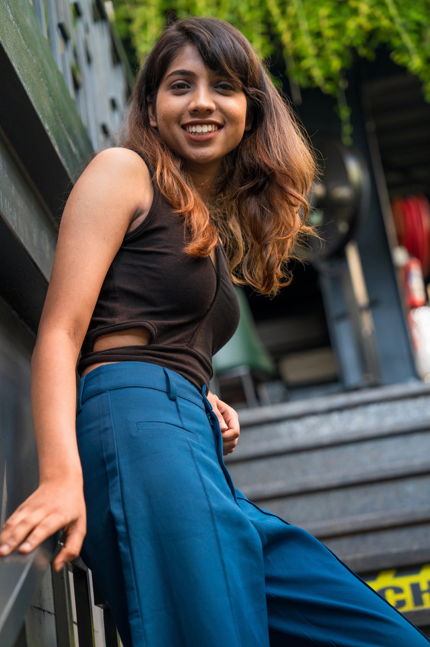 Side Cutout Tank Top